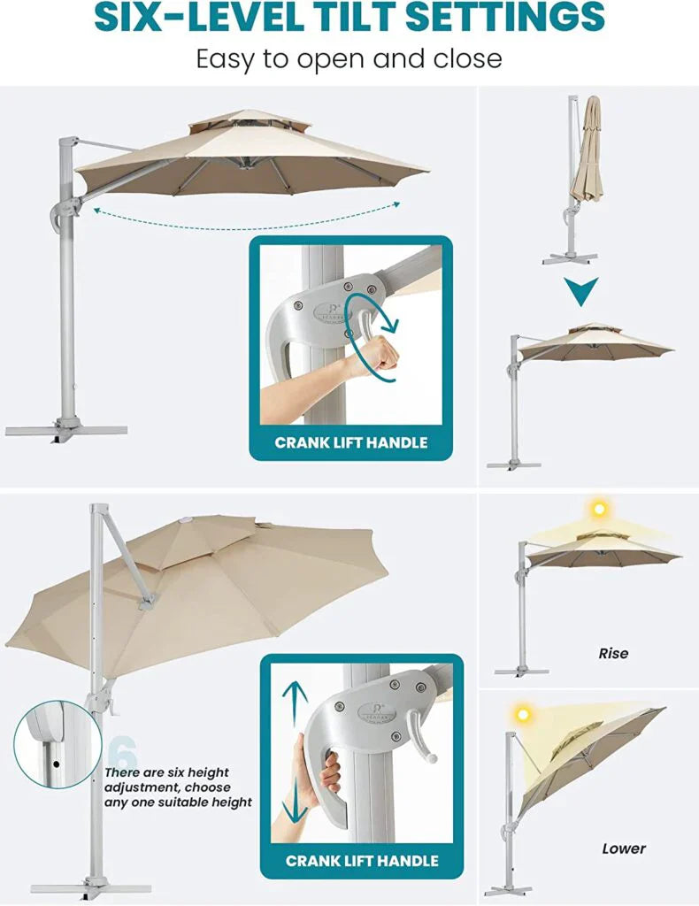 Adjustable Outdoor Umbrella